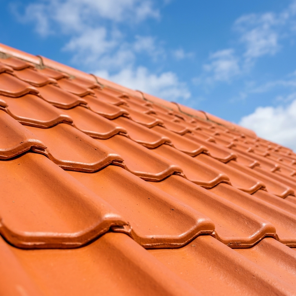 Illustration of the same roof after restoration