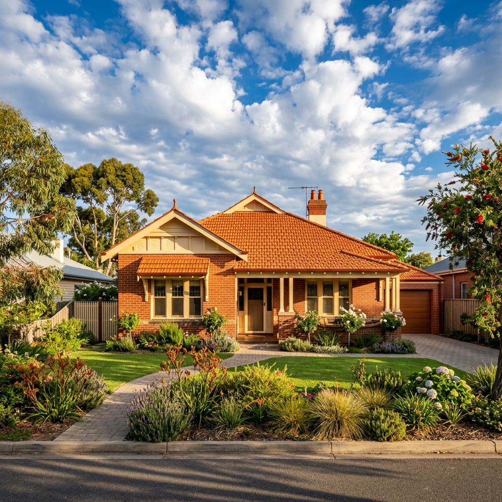 Beautiful restored roof on an Australian home